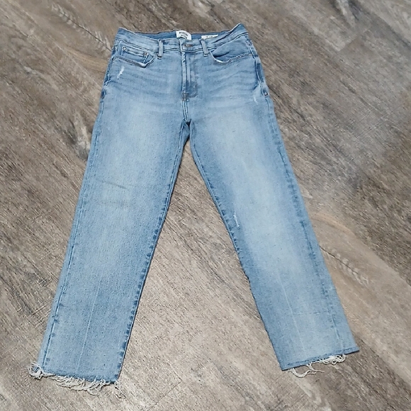 Women's Light Blue Jeans By Kensie, 6/28 , Pre-owned, Stretch - Picture 1 of 9